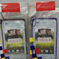 sarung silikon cover case nokia x