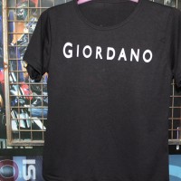 Tshirt kaos wanita ladies giordano hitam