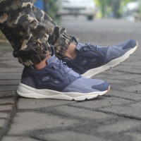 sepatu casual reebok furylite refine navy original asli murah