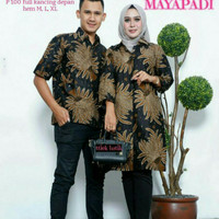 Jual Batik couple sarimbit, baju batik modern muslimah original, baju pesta Murah