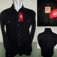 JAKET JEANS LEVIS HITAM / JAKET LEVI'S BLACK / JAKET DENIM LEVIS