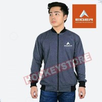 jaket bomber sweater zipper eiger adventure