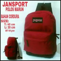 Harga murah TAS JANSPORT POLOS/ TAS SEKOLAH SD-KULIAH/ TAS KERJA / TAS