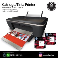 Catridge/Tinta Printer HP Deskjet Type 46 Colour Murah Surabaya