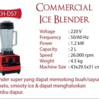Fomac ICH-DS7 - Heavy Duty Blender