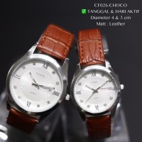 Grosir Jam Tangan Murah Sepasang Couple Pria Wanita Fossil Guess Alba