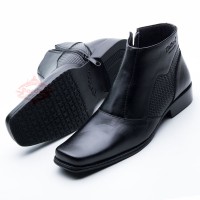 Sepatu Boot/Boots Premium Kulit Sapi Lokal Best Quality 0314 HT