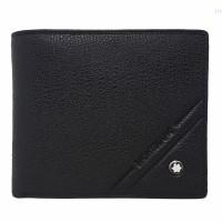 dompet kulit pria import Mont Blanc 1401M-12 black