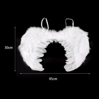 Jual sayap peri malaikat bulu kostum gaun pesta halloween bidadari angel Murah