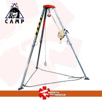Tripod rescue, Tripod safety, Vertical rescue, Tripod camp Evo