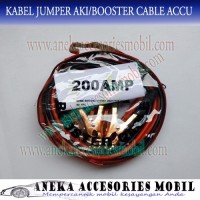 Kabel Jumper Aki Booster Cable Accu 200 Ampere cover mobil terlaris