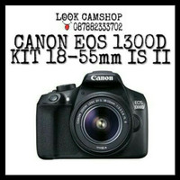 KAMERA DSLR CANON EOS 1300D 1300 D KIT 18-55mm IS II - WIFI