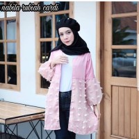 cardigan outer wanita baju rubiah premium cardy cardi unik model baru