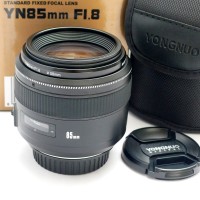 Lensa Yongnuo fix 85mm for Canon