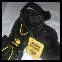 (Hot Promo !!) Sandal Gunung Eiger Jepit Hitam Polos .