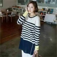GROSIR BAJU MURAH DI BANDUNG | FASHION WANITA TERBARU| STREEP YELLOW