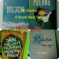 promo-Paket 4 Novel Tere Liye (Hujan, Pulang, Rindu, Daun yang Jatuh )
