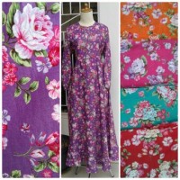 Gamis Katun Jepang Paling Murah (Harga Grosir Tanah Abang)