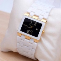 Jam Tangan Wanita Tetonis Keramik Original ( Aigner Gucci Chanel Gc )