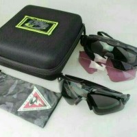 KACA MATA GOGGLE ALPHA MILITARY / KACAMATA AIRSOFT GOGGLE ALPHA OAKLEY