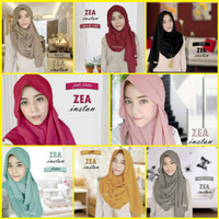 Jilbab Hijab Zea Instan / Grosir Jilbab Instan / Syari / Jumbo / Murah