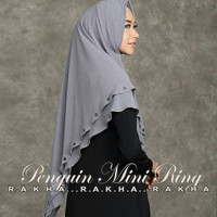 Jilbab Hijab Penguin Mini Ring / Grosir Jilbab Instan / Syari / Jumbo