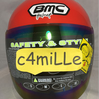 (Diskon) Helm BMC Inova Fire Red