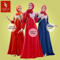 Gamis SEPLY Gissel-09 Ukuran S, M dan L