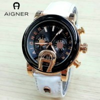 jam original/jam terbaru Jam Tangan Wanita / Cewek Aigner MTH33 Polos