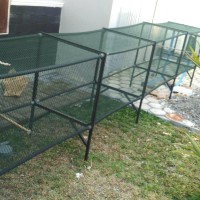 Umbaran Lipat Kandang Burung 4 Meter