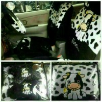 sarung jok sapi/moo mobil agya ayla