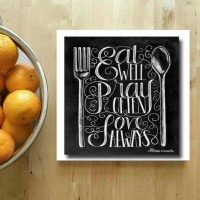 Jual Hiasan Dinding Wall Decor Kayu Untuk Dapur /Kitchen Murah