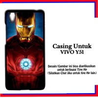Casing VIVO Y51 iron man Custom Hardcase Cover