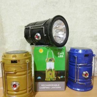 Jual Lentera Tarik Solar Cell + Senter + powerbank Murah