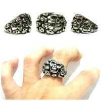 cincin tengkorak titanium skullring jakarta grosir grave ootd