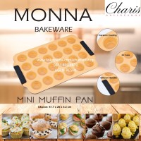 Jual SIGNORA MONNA BAKEWARE - Mini Muffin Pan Loyang Kue Murah