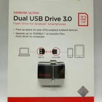 Flashdisk Sandisk OTG Ultra / Dual USB Drive 3.0 32GB