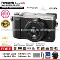 kamera panasonic lumix gx85 DMC-GX85 silver RESMI+SDHC8GB+FILTER+TAS