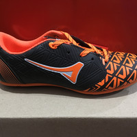 promo sepatu futsal anak ardiles new campista warna hitam oren ORIGINA