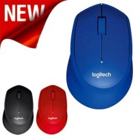Mouse Wireless Logitech M331 Silent Plus Original Garansi Resmi