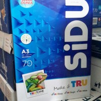 Jual Kertas HVS A3 70 gr Sinar dunia / Sidu Murah