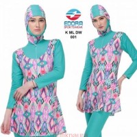 Baju Renang Muslimah Wanita Muslim Dewasa Motif