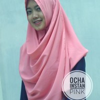 Ocha Pashtan - Jilbab Pashmina Instan Syari + Pet Antem Anti Tembem