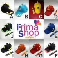 Stok Terbatas!! Topi Boboiboy + Gelang