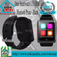 Onix Smartwatch U11 GSM Bluetooth Phone - Black Smart Watch