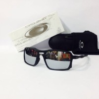 Kacamata Sunglass Oklay Triggerman Hitam lensa Silver