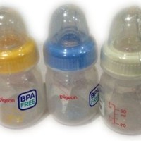 Jual Botol Susu Bayi Pigeon 50 ml BPA Free / PP RP Standard Assorted Murah