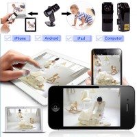 Jual Spy Camera Mini Portable Hd Wifi Camera Md81 P2p & Wireless Murah