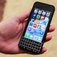 Jual (Ready) Typo QWERTY Blackberry Keyboard Bluetooth Case Casing iPhone 5 Murah