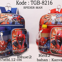 Jual Tas Ransel Anak Sekolah Spiderman Free Botol 8216 Murah Murah